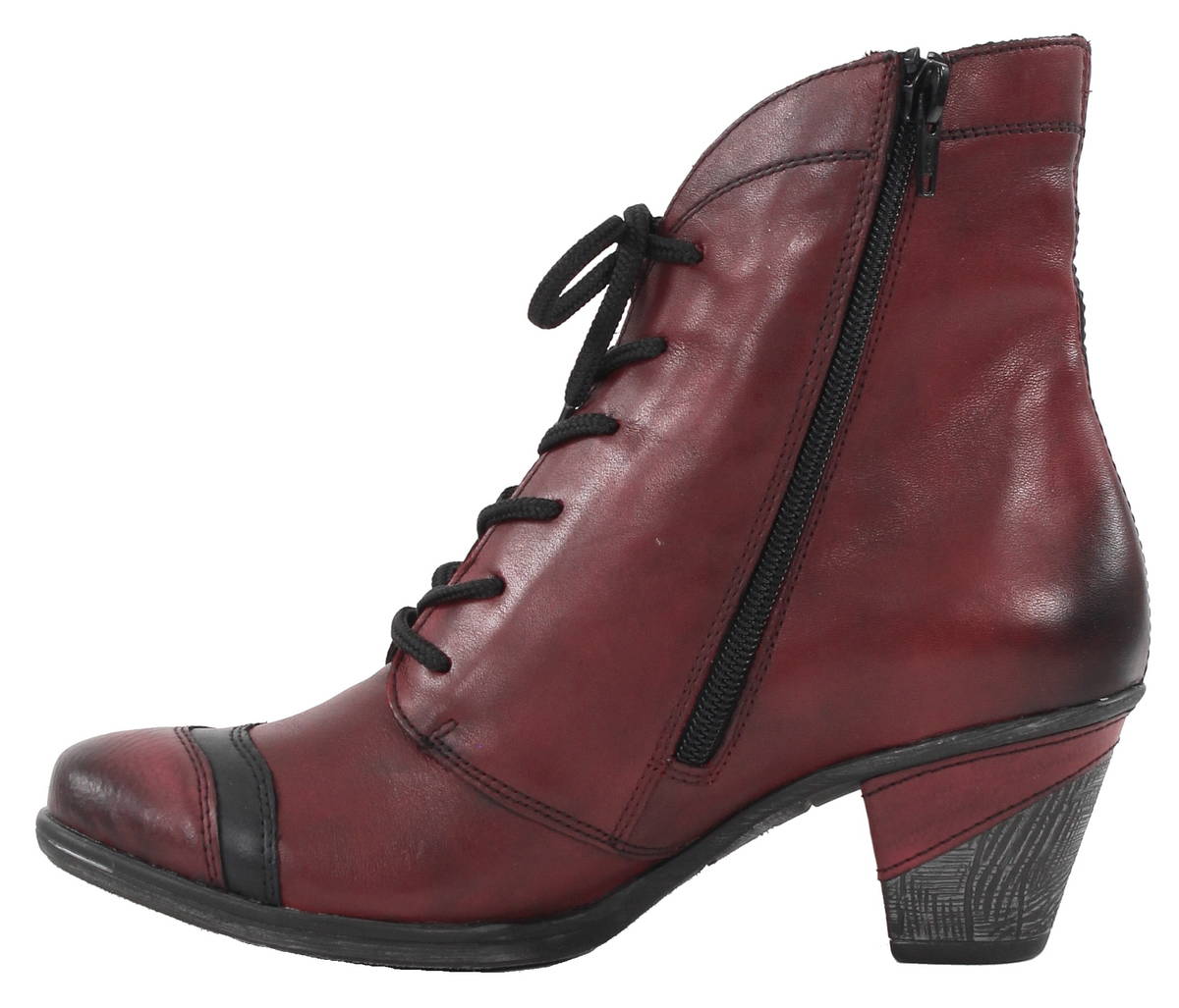 rieker red patent boots
