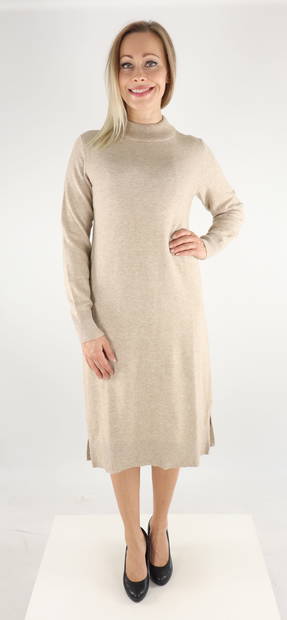 Vila Neulemekko Ril crewneck natural - Naisten neuleet - 131840 - 1