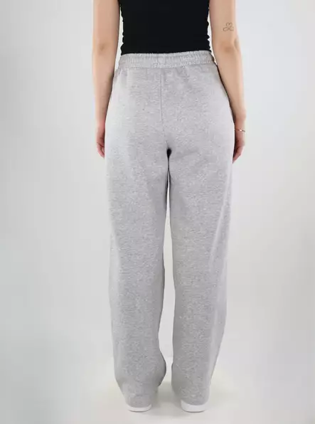 JJXX naisten leveälahkeiset collegehousut Studio Vesterbro harmaa - Naisten housut - 140120 - 2