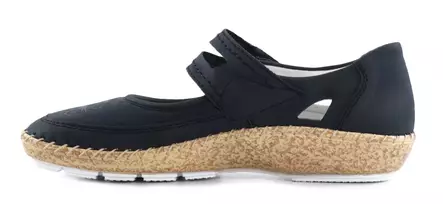 Rieker naisten kävelykengät 44859-14 sininen - Rieker promenadskor - 140410 - 2