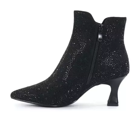 Marco Tozzi naisten nilkkurit 25018-45 musta glitter - Naisten nilkkurit - 142000 - 2