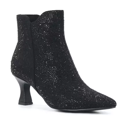 Marco Tozzi naisten nilkkurit 25018-45 musta glitter - Naisten nilkkurit - 142000 - 1