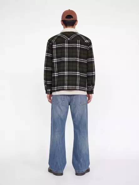 Jack&Jones miesten takki Zac teddy musta/tummanvihreä - Miesten takit - 142230 - 2
