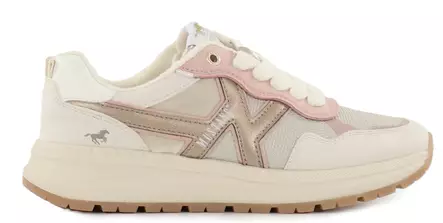 Mustang naisten tennarit 26M0702002 beige/monivärinen - Sneakers för damer - 140920 - 2