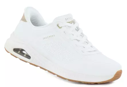 Skechers naisten holvikaarituetut tennarit Uno 190177/WHT valkoinen - Skechers tennarit - 141440 - 2