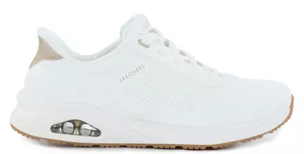 Skechers naisten holvikaarituetut tennarit Uno 190177/WHT valkoinen - Skechers tennarit - 141440 - 1