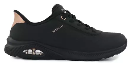 Skechers naisten tennarit Uno 190177/BBK ARCH FIT UNO - RELAXING ON AIR musta - Skechers tennarit - 141690 - 1