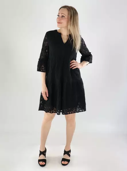 Vero Moda Mekko Honey lace musta/kukkapitsi - Mekot ja tunikat - 141100 - 1