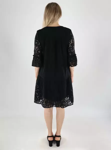 Vero Moda Mekko Honey lace musta/kukkapitsi - Mekot ja tunikat - 141100 - 2