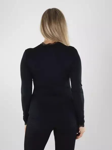 Vero Moda naisten paita Rosa musta - Naisten pitkähihaiset paidat - 142030 - 2