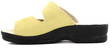 Golden Fit Pistokkaat 714 yellow mokka - Naisten työkengät - 127180 - 2