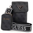 Guess Väska Latona flap Chit chat coal logotyp - Handväskor - 135050 - 1