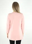 Only damkofta Leco 7/8 rosa - Stickat för damer - 135220 - 2