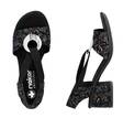 Rieker damsandaler 64683-91 svart - Rieker sandals - 135530 - 3