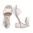 Rieker naisten sandaalit 64750-60 beige - Rieker sandaalit - 135380 - 4