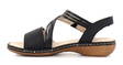 Rieker naisten sandaalit 65964-00 musta - Rieker sandaalit - 135590 - 2