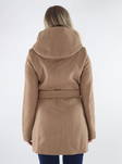 Vero Moda Classliva villakangastakki ruskea - Naisten villakangastakit - 134430 - 2