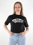 Vans unisex t-paita Off The Wall board musta - Naisten T-paidat - 136130 - 1