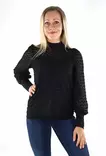 Vero Moda naisten paita Becca high neck musta - Naisten pitkähihaiset paidat - 137000 - 1