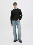Jack&Jones miesten vaarinpaita Dover Henley musta - Miesten pitkähihaiset paidat - 138930 - 3