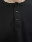 Jack&Jones miesten vaarinpaita Dover Henley musta - Miesten pitkähihaiset paidat - 138930 - 5