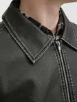 Jack&Jones Jacka JJECASABLANCA pu svart - Jackor och parkas för herrar - 139490 - 5