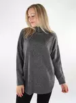 Vero Moda damtröja Plaza Lång mellangrå - Stickat för damer - 139520 - 1