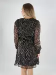 JDY kuviollinen mekko Cody V-Neck musta/beige - Mekot ja tunikat - 139770 - 2