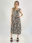 Vero Moda Mekko Menny beige/musta - Mekot ja tunikat - 140990 - 1