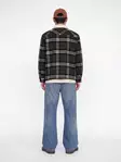 Jack&Jones miesten takki Zac teddy musta/tummanvihreä - Miesten takit - 142230 - 2