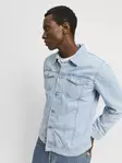 Jack&Jones miesten farkkutakki Jean SQ 738 vaaleansininen - Miesten takit - 137780 - 1