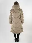 JDY naisten pitkä talvitakki Vista Padded beige - Naisten talvitakit - 139870 - 2