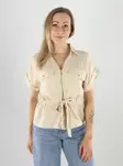 JDY naisten t-paita Mille shirt sandshell - T-shirts för damer - 141180 - 1