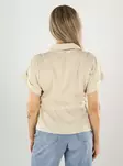 JDY naisten t-paita Mille shirt sandshell - T-shirts för damer - 141180 - 2