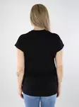 JJXX naisten t-paita Astrid Boxy Print musta - Naisten T-paidat - 137720 - 2