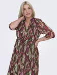 Only Carmakoma pluskoon mekko Augustina V-Neck vihreä - Mekot ja tunikat - 137870 - 2