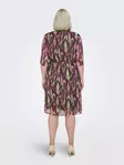 Only Carmakoma pluskoon mekko Augustina V-Neck vihreä - Mekot ja tunikat - 137870 - 4