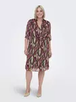 Only Carmakoma pluskoon mekko Augustina V-Neck vihreä - Mekot ja tunikat - 137870 - 1