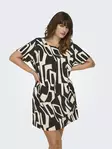 Only Carmakoma pluskoon Tunika/mekko Lux musta/beige - Mekot ja tunikat - 138140 - 2