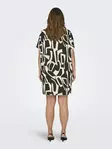 Only Carmakoma pluskoon Tunika/mekko Lux musta/beige - Mekot ja tunikat - 138140 - 4