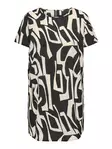 Only Carmakoma pluskoon Tunika/mekko Lux musta/beige - Mekot ja tunikat - 138140 - 5