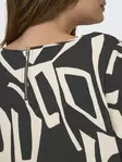 Only Carmakoma pluskoon Tunika/mekko Lux musta/beige - Mekot ja tunikat - 138140 - 3