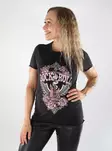 Only dam t-shirt svart/röd - T-shirts för damer - 138980 - 1