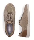 Rieker miesten aitonahkaiset tennarit 08315-64 beige - Miesten tennarit - 140800 - 3