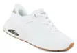 Skechers naisten holvikaarituetut tennarit Uno 190177/WHT valkoinen - Skechers tennarit - 141440 - 2