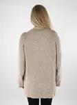 Vero Moda naisten glitterneule Leilani Long beige - Naisten neuleet - 137590 - 2