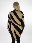 Vero Moda damkofta svart/tiger - Stickat för damer - 136830 - 2