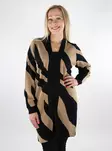 Vero Moda damkofta svart/tiger - Stickat för damer - 136830 - 1