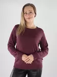 Vila naisten neule Ril o-neck violetti - Naisten neuleet - 139670 - 1