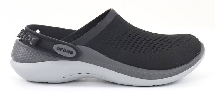 Crocs Unisex Literide 360 clog black/grey 206708-0DD - Naisten sandaalit - 133540 - 1